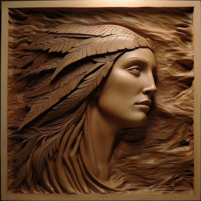 نموذج ثلاثي الأبعاد لآلة CNC 3D Art 